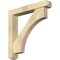 Ekena Millwork Westlake Craftsman Rough Sawn Bracket w/ Offset Brace, Douglas Fir, 6"W x 36"D x 36"H BKT0604X36X36WTL04RDF - alternate 1